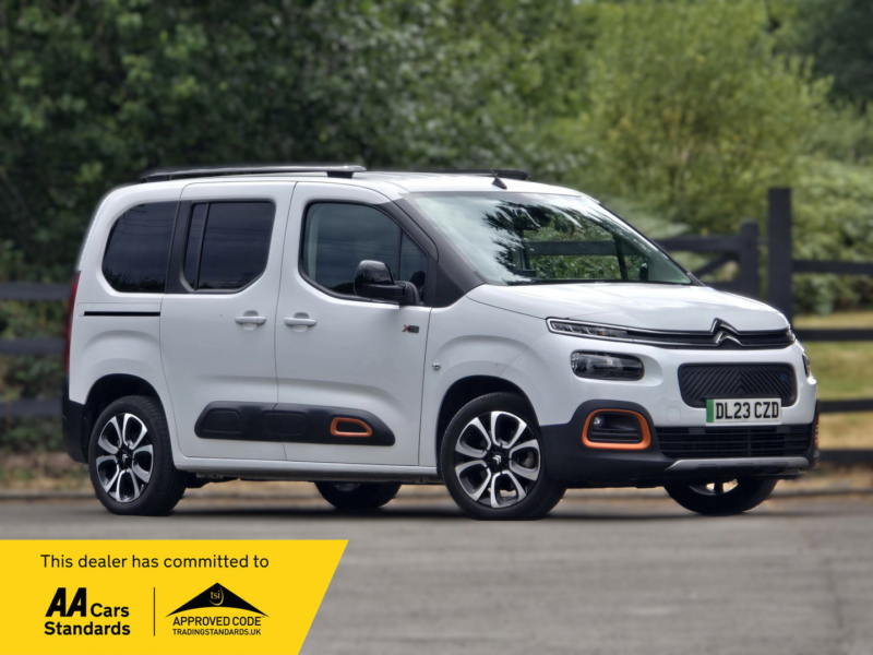2023 Citroen E-Berlingo 50kwh Flair Xtr M MPV 5dr Electric Auto (7.4kw Charger) (136 Ps) in White — image 1