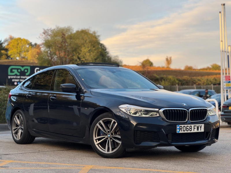 2018 BMW 6 Series Gran Turismo 3.0 630d M Sport Gt Auto Euro 6 (s/s) 5dr in Black — image 1