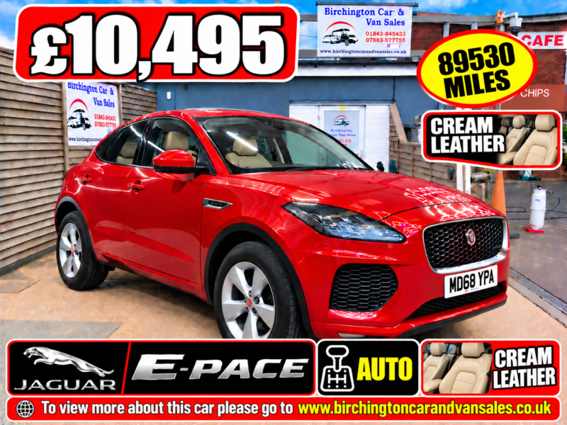 2018 Jaguar E-Pace 2.0 D180 R-Dynamic S in Red — image 1