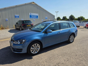2015 Volkswagen Golf 1.6 Tdi Bluemotion Tech Se Euro 6 (s/s) 5dr in Blue — image 3