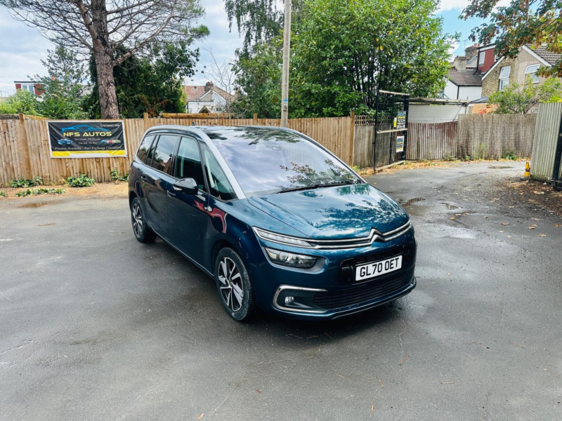 2021 Citroen Grand C4 Spacetourer 1.2 Puretech Shine Eat8 Euro 6 (s/s) 5dr in Blue — image 1