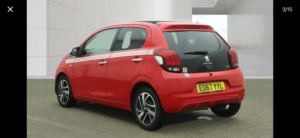 2017 Peugeot 108 1.2 Puretech Collection in Red — image 3