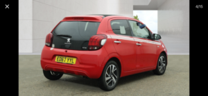2017 Peugeot 108 1.2 Puretech Collection in Red — image 4