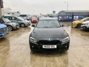 2016 BMW 3 Series 2.0 320d Xdrive M Sport Saloon in Black — image 2