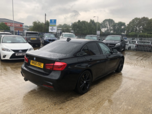 2016 BMW 3 Series 2.0 320d Xdrive M Sport Saloon in Black — image 5
