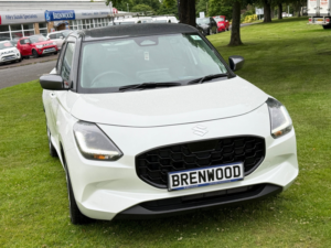 2025 Suzuki Swift 1.2 Mhev Motion Hatchback 5dr Petrol Hybrid CVT Euro 6 (s/s) (82 Ps) in White — image 2