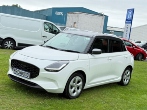 2025 Suzuki Swift 1.2 Mhev Motion Hatchback 5dr Petrol Hybrid CVT Euro 6 (s/s) (82 Ps) in White — image 4