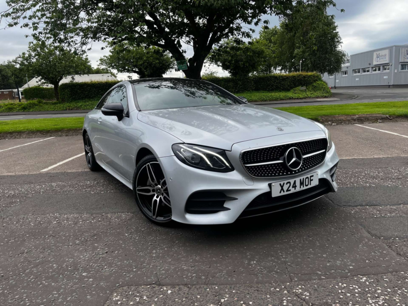 2018 Mercedes-Benz E-Class 2.0 E 220 D Amg Line Premium Auto 2dr in Silver — image 1