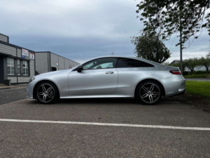 2018 Mercedes-Benz E-Class 2.0 E 220 D Amg Line Premium Auto 2dr in Silver — image 2