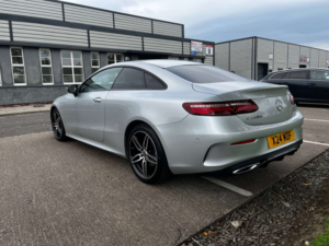 2018 Mercedes-Benz E-Class 2.0 E 220 D Amg Line Premium Auto 2dr in Silver — image 3