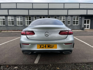 2018 Mercedes-Benz E-Class 2.0 E 220 D Amg Line Premium Auto 2dr in Silver — image 4
