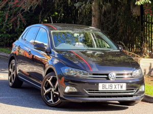 2019 Volkswagen Polo 1.0 Tsi Gpf Beats Hatchback 5dr Petrol Manual Euro 6 (s/s) (95 Ps) in Black — image 3