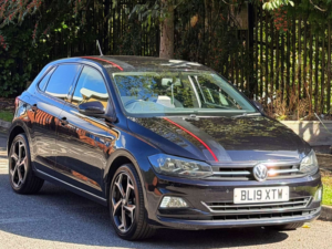 2019 Volkswagen Polo 1.0 Tsi Gpf Beats Hatchback 5dr Petrol Manual Euro 6 (s/s) (95 Ps) in Black — image 6