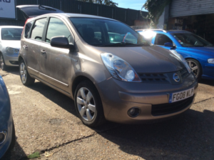 2008 Nissan Note 1.6 16v Tekna in Beige — image 2