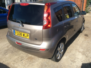 2008 Nissan Note 1.6 16v Tekna in Beige — image 3
