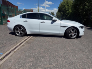 2017 Jaguar Xe 2.0d Prestige Auto Euro 6 (s/s) 4dr in White — image 4