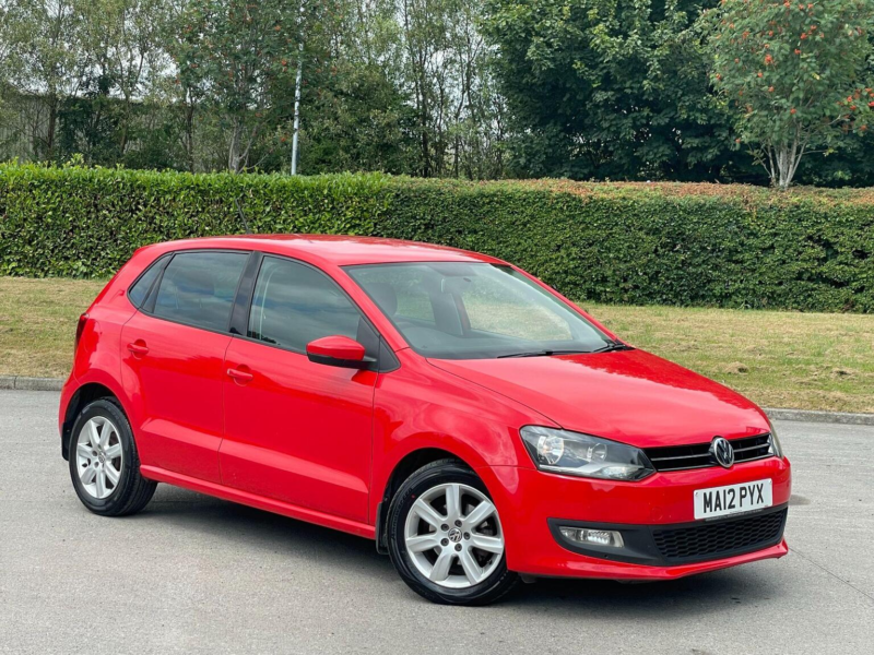 2012 Volkswagen Polo 1.4 Match DSG Euro 5 5dr in Red — image 1