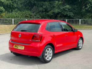 2012 Volkswagen Polo 1.4 Match DSG Euro 5 5dr in Red — image 6