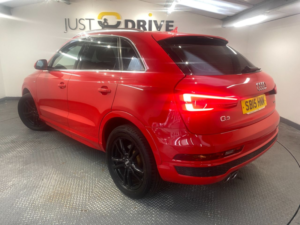 2015 Audi Q3 2.0 Tdi S Line SUV 5dr Diesel Manual Euro 6 (s/s) (150 Ps) in Red — image 3
