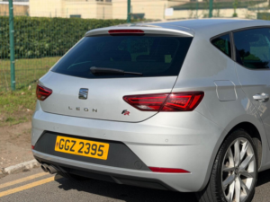 2017 SEAT Leon 2.0 Tdi Fr Technology Euro 6 (s/s) 5dr in Silver — image 4