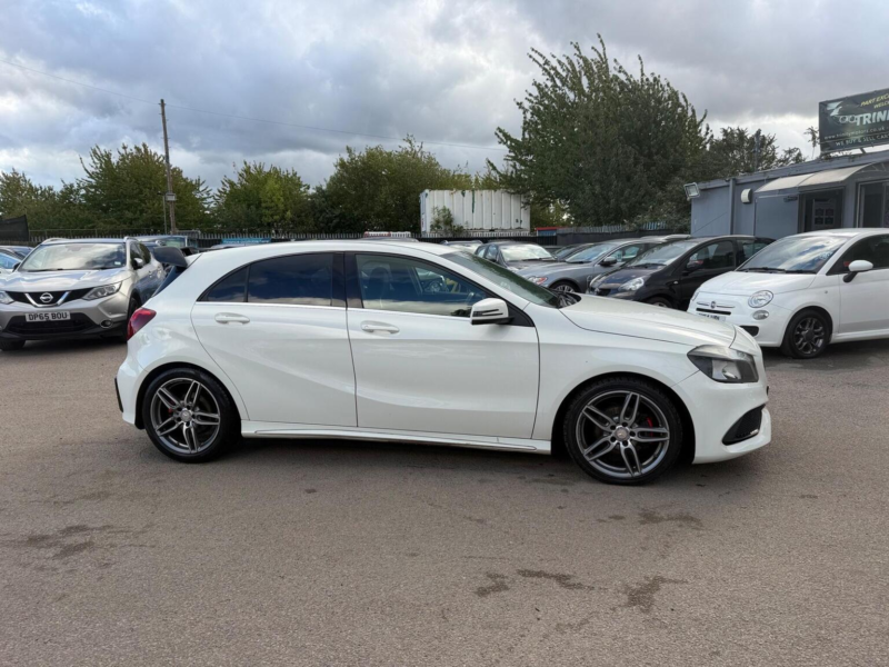 2016 Mercedes-Benz A Class 1.5 A180d Amg Line Euro 6 (s/s) 5dr in White — image 1
