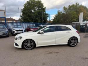 2016 Mercedes-Benz A Class 1.5 A180d Amg Line Euro 6 (s/s) 5dr in White — image 3