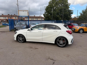 2016 Mercedes-Benz A Class 1.5 A180d Amg Line Euro 6 (s/s) 5dr in White — image 4