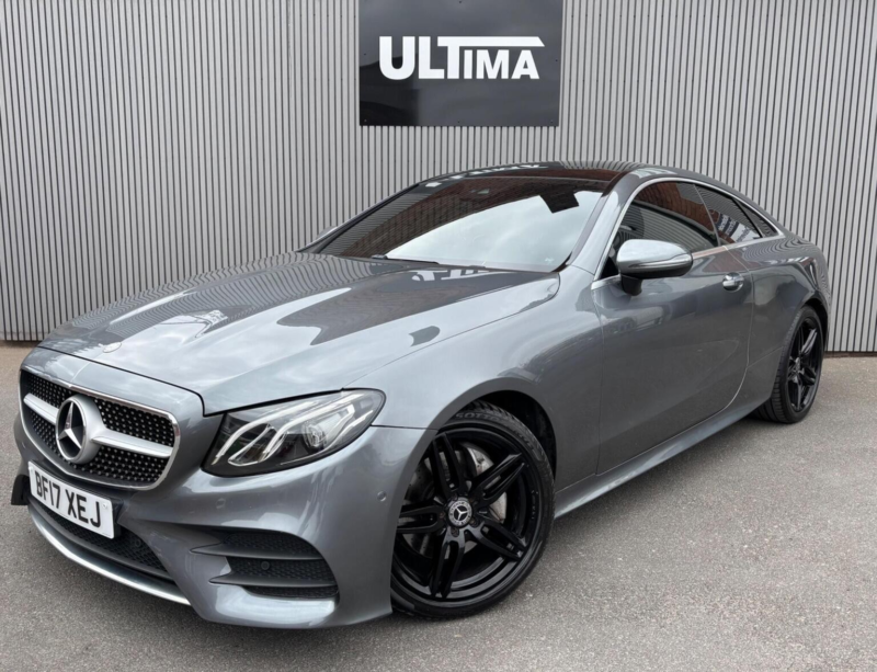 2017 Mercedes-Benz E Class 2.0 E220d Amg Line (premium) G-Tronic+ Euro 6 (s/s) 2dr in Grey — image 1
