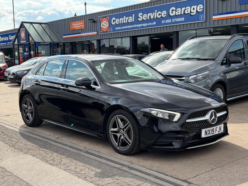 2019 Mercedes-Benz A Class 1.3 A200 Amg Line (premium) 7g-Dct Euro 6 (s/s) 5dr in Black — image 1