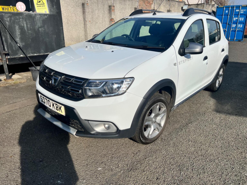2020 Dacia Sandero Stepway 0.9 Tce Essential Euro 6 (s/s) 5dr in White — image 1
