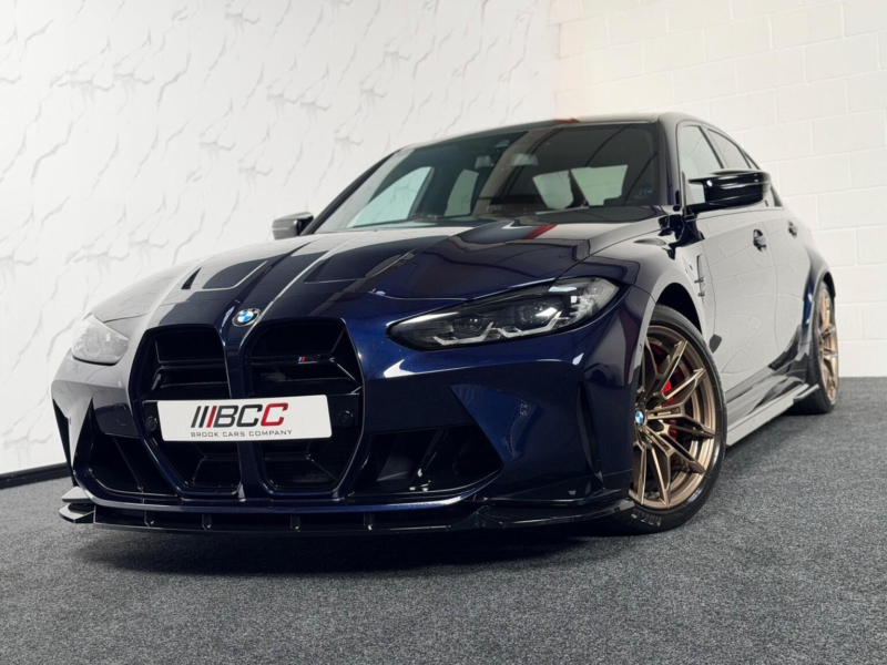 2023 BMW M3 3.0 Biturbo Competition Steptronic Euro 6 (s/s) 4dr in Blue — image 1