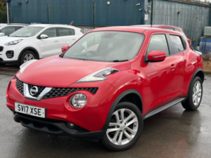 2017 Nissan Juke 1.2 Dig-T N-Connecta in Red — image 3