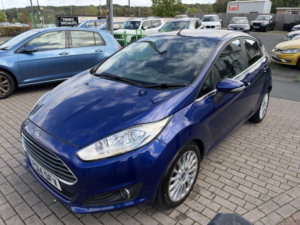 2014 Ford Fiesta 1.5 Tdci Titanium in Blue — image 2