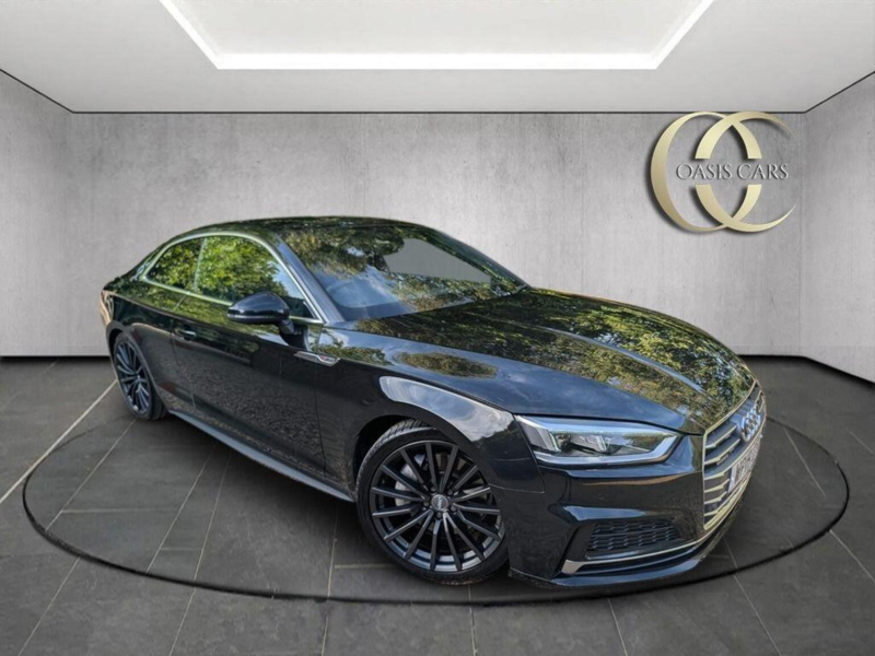 2018 Audi A5 2.0 Tfsi S Line S Tronic Quattro Euro 6 (s/s) 2dr in Black — image 1