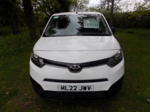2022 Toyota Proace 1.5 Bluehdi Active Short Panel Van Swb Euro 6 (s/s) 5dr in White — image 2
