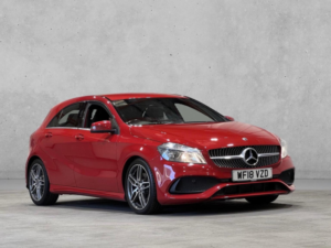 2018 Mercedes-Benz A Class 1.6 A160 Amg Line Euro 6 (s/s) 5dr in Red — image 6