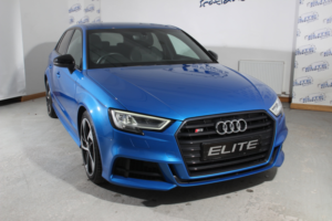 2019 Audi S3 2.0 Tfsi Black Edition Sportback 5dr Petrol S Tronic Quattro Euro 6 (s/s) (300 Ps) in Blue — image 5