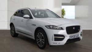 2020 Jaguar F-Pace 2.0 D240 R-Sport Auto AWD Euro 6 (s/s) 5dr in White — image 2