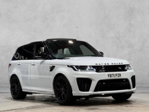 2022 Land Rover Range Rover Sport 5.0 P575 V8 Svr Auto 4WD Euro 6 (s/s) 5dr in White — image 3