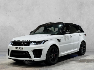 2022 Land Rover Range Rover Sport 5.0 P575 V8 Svr Auto 4WD Euro 6 (s/s) 5dr in White — image 4