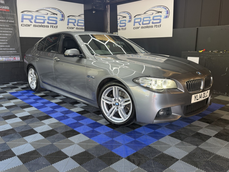 2014 BMW 5 Series 2.0 520d M Sport Saloon in Grey — image 1