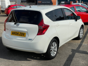 2014 Nissan Note 1.2 12v Acenta Premium Hatchback 5dr Petrol Manual Euro 5 (s/s) (80 Ps) in White — image 3