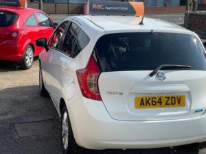 2014 Nissan Note 1.2 12v Acenta Premium Hatchback 5dr Petrol Manual Euro 5 (s/s) (80 Ps) in White — image 5