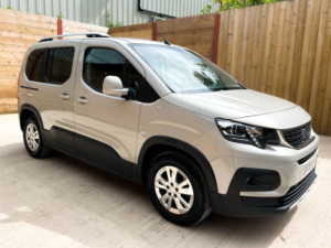 2020 Peugeot Rifter 3 SEAT Auto Wheelchair Accessible Disabled Access Vehicle Wav in Beige — image 3