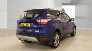 2017 Ford Kuga 2.0 Tdci Titanium Powershift AWD Euro 6 (s/s) 5dr in Blue — image 5