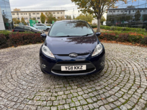 2011 Ford Fiesta 1.6 Tdci Dpf Titanium 5dr in Blue — image 2