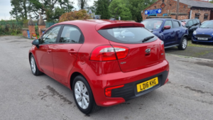 2016 Kia Rio 1.4 Crdi Ecodynamics 2 in Red — image 2
