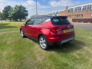 2021 SEAT Arona 1.0 Tsi Fr SUV 5dr Petrol Manual Euro 6 (s/s) (110 Ps) in Red — image 3