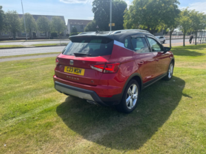2021 SEAT Arona 1.0 Tsi Fr SUV 5dr Petrol Manual Euro 6 (s/s) (110 Ps) in Red — image 4