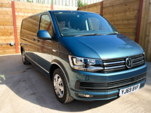 2020 Volkswagen Transporter Lwb 4 SEAT Driver Transfer Wheelchair Accessible Disabled Access Vehicle Wav in Green — image 5